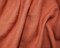 Coral Orange Linen Convington Slub Canvas Woven Fabric By the Yard